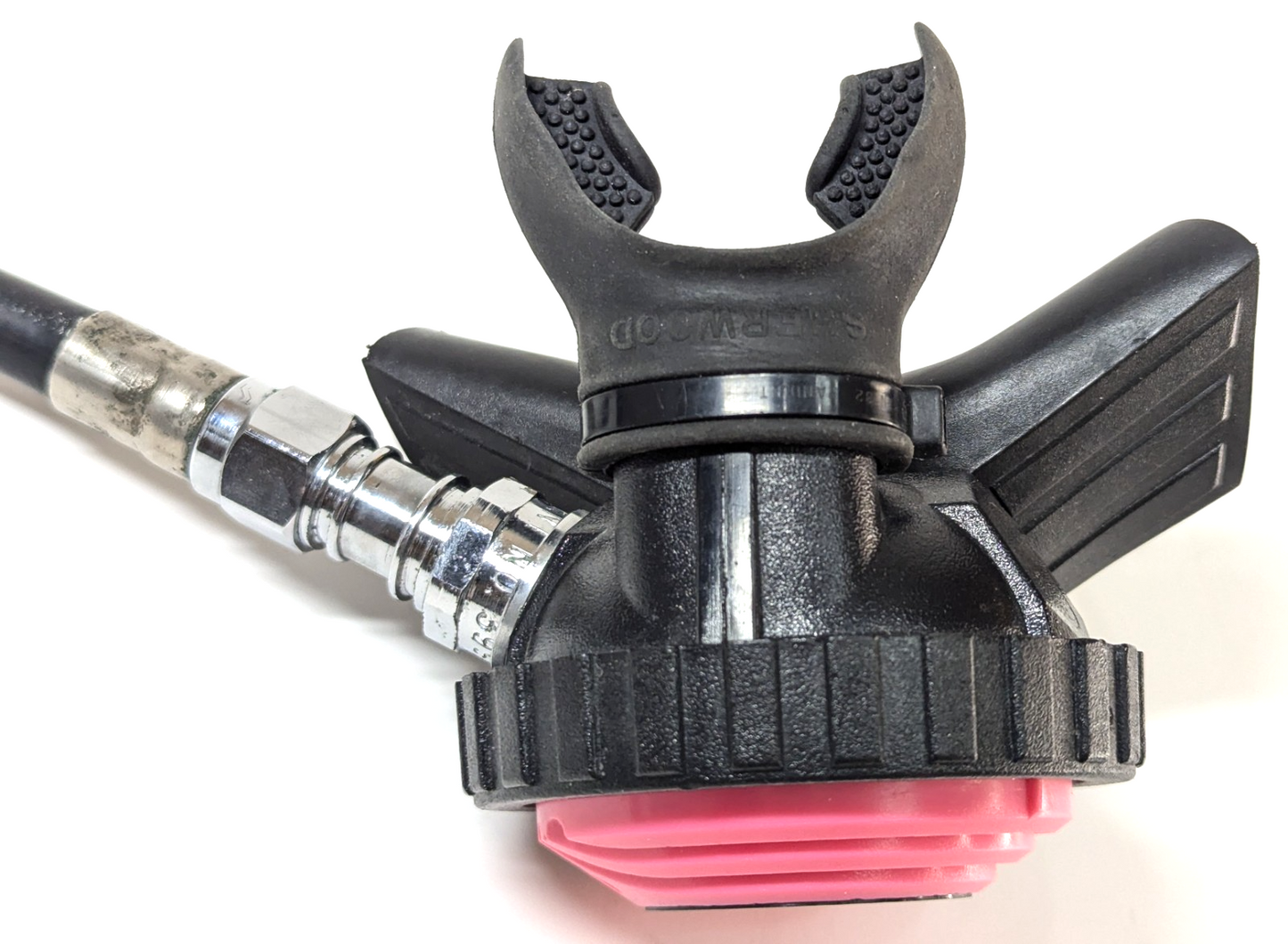 Sherwood Oasis + Octopus Octo 2nd Stage Scuba Diving Regulator 30" hose Pink2