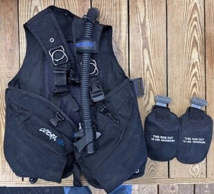 1X Genesis Cobra 2 Replacement Weight Pocket CQR2 Scuba Diving 10lbs CQR-24