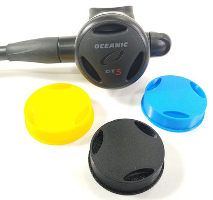 Oceanic GT3 Diaphragm Purge Front Cover Button 3D Printed 2nd Stage Regulator Scuba Dive