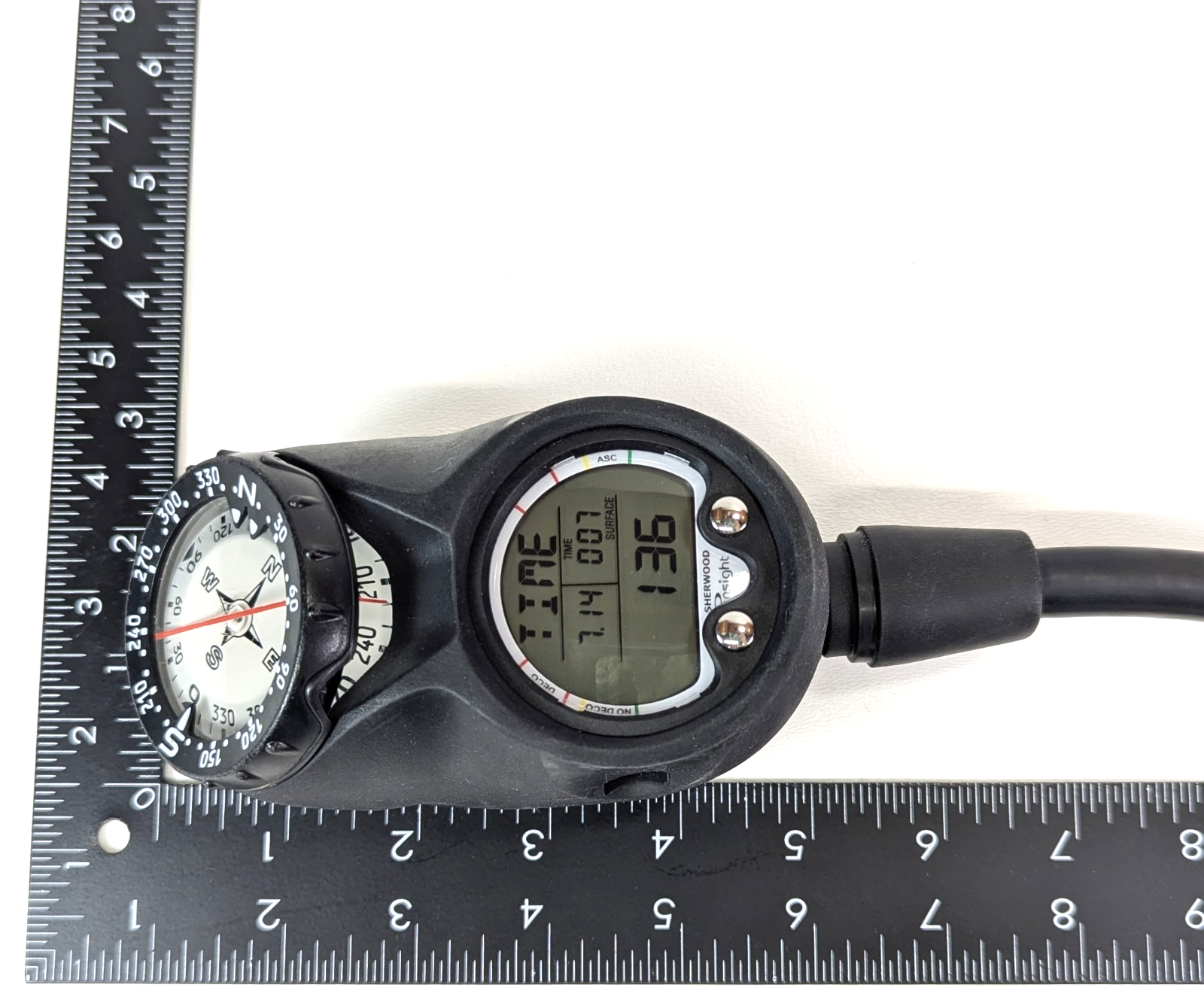 Sherwood Insight 3 Gauge Navigator Console Scuba Dive Diving Computer Air Nitrox12