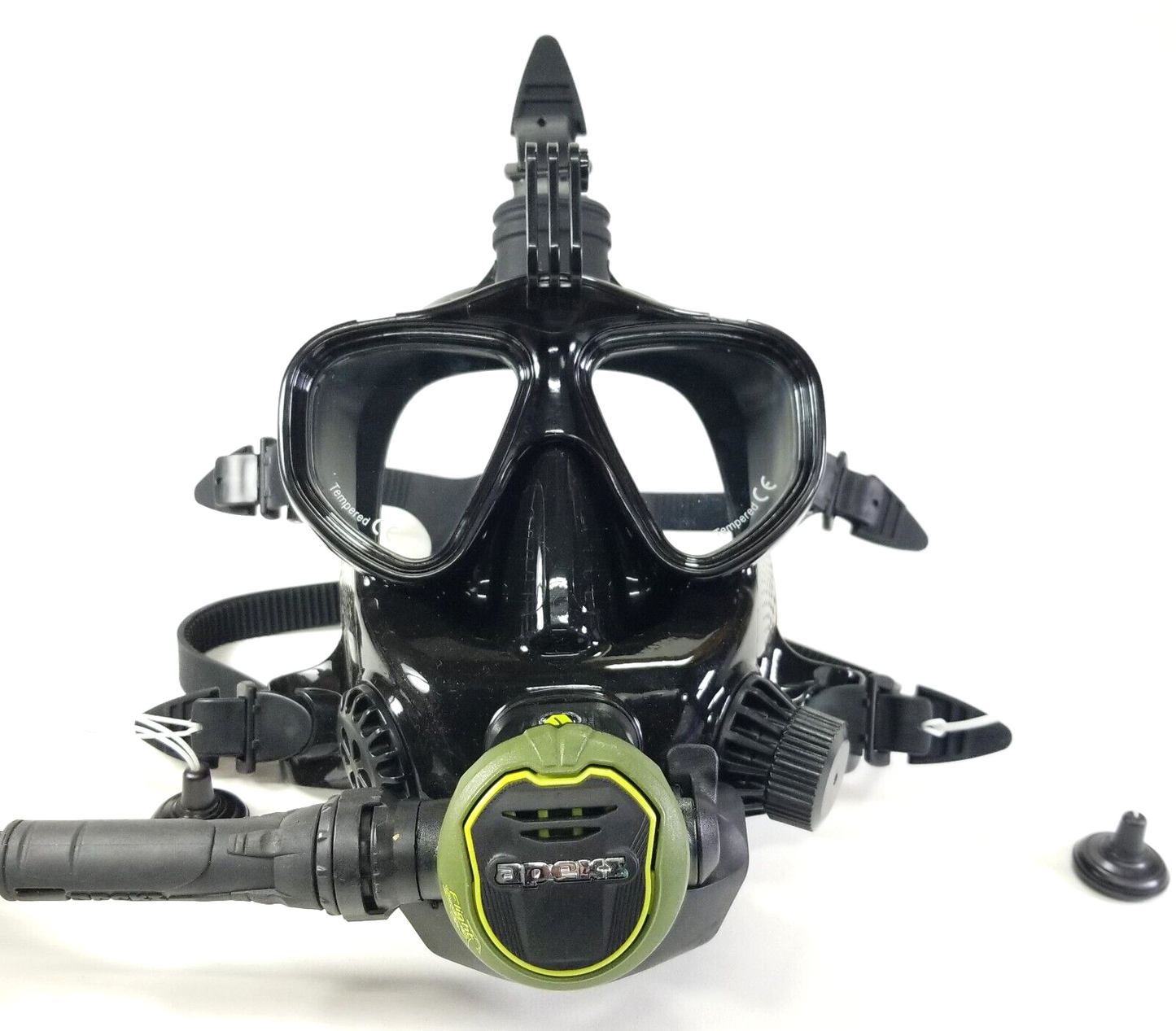 Full Face Scuba Dive Mask Fits Apeks Most 2nd Stage Regulators AT ATX MTX XTX XL0