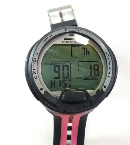 Cressi Leonardo Pink Wrist Watch Scuba Diving Computer Air & Nitrox        #4775