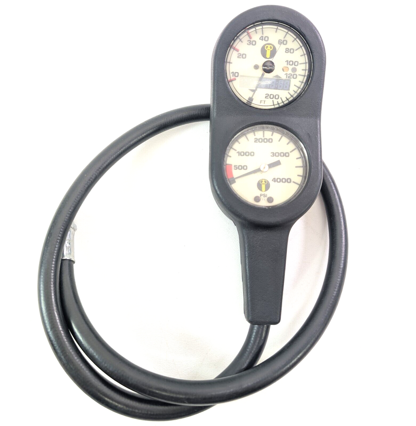 US Divers Scuba Navigator 2 or 3 Gauge Complete Console SPG, Depth, Slate2