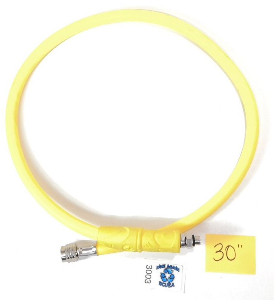 Aqua Lung 36" Octo Octopus Scuba Dive Hose Yellow 2nd Stage Regulator      #30034