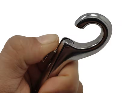 4" / 100mm Stainless Steel Durable Double Ended Clip Hook Bolt Snap Scuba Diving11
