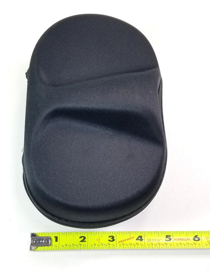 Padded Soft Snowmobile Goggles Zipper Case Storage Box Pouch + Clip8