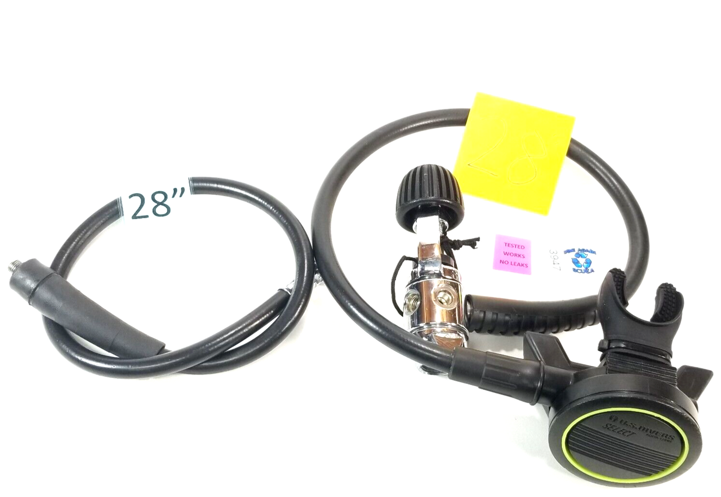 US Divers Aqua Lung Select Regulator Set Scuba Dive 1st & 2nd Stage Yoke1