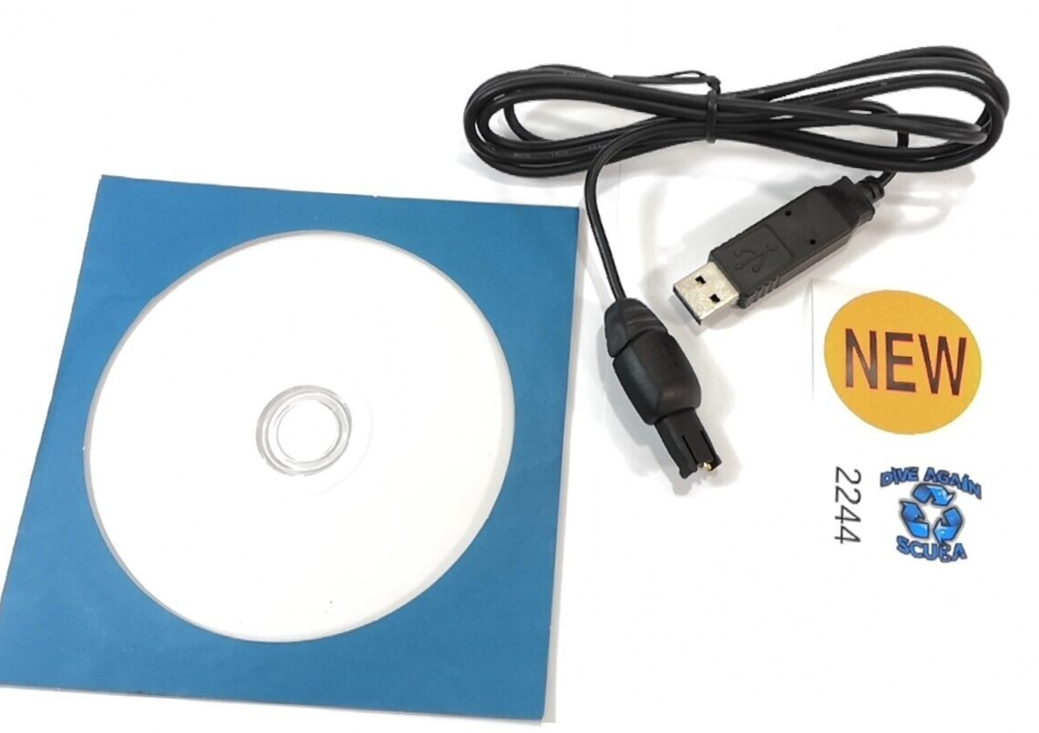 Oceanic Datamask Scuba Dive Computer Data Download Cable USB Drivers0