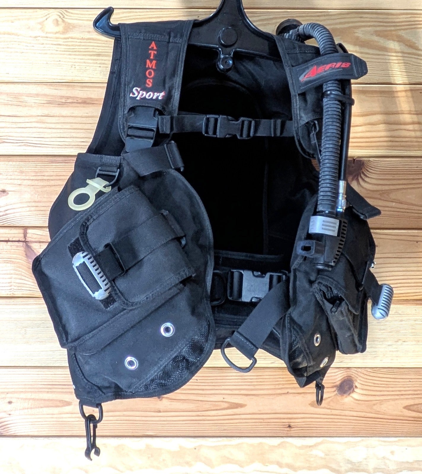 Aeris Atmos Sport Scuba Dive Weight Integrated BCD BC Size Small AIR TIGHT0