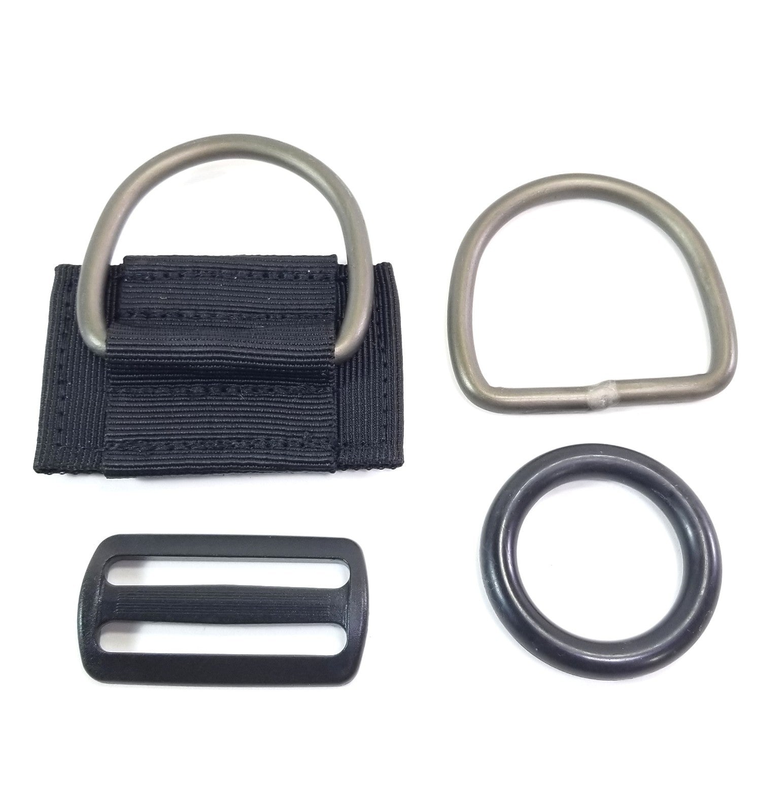 Scuba Max Scuba Diving Weight Belt Keeper with D-Ring Kit 2"1