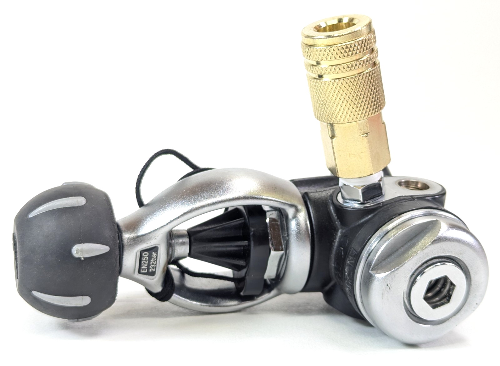 1/4" Quick Disconnect Coupler Scuba Dive 1st Stage Adapter Air Tool Connect5