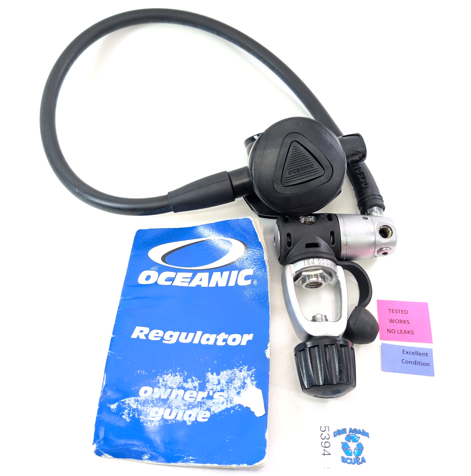 Oceanic Delta 2 PX2 Scuba Dive Regulator Set Yoke 1st Stage Adjustable Balanced3