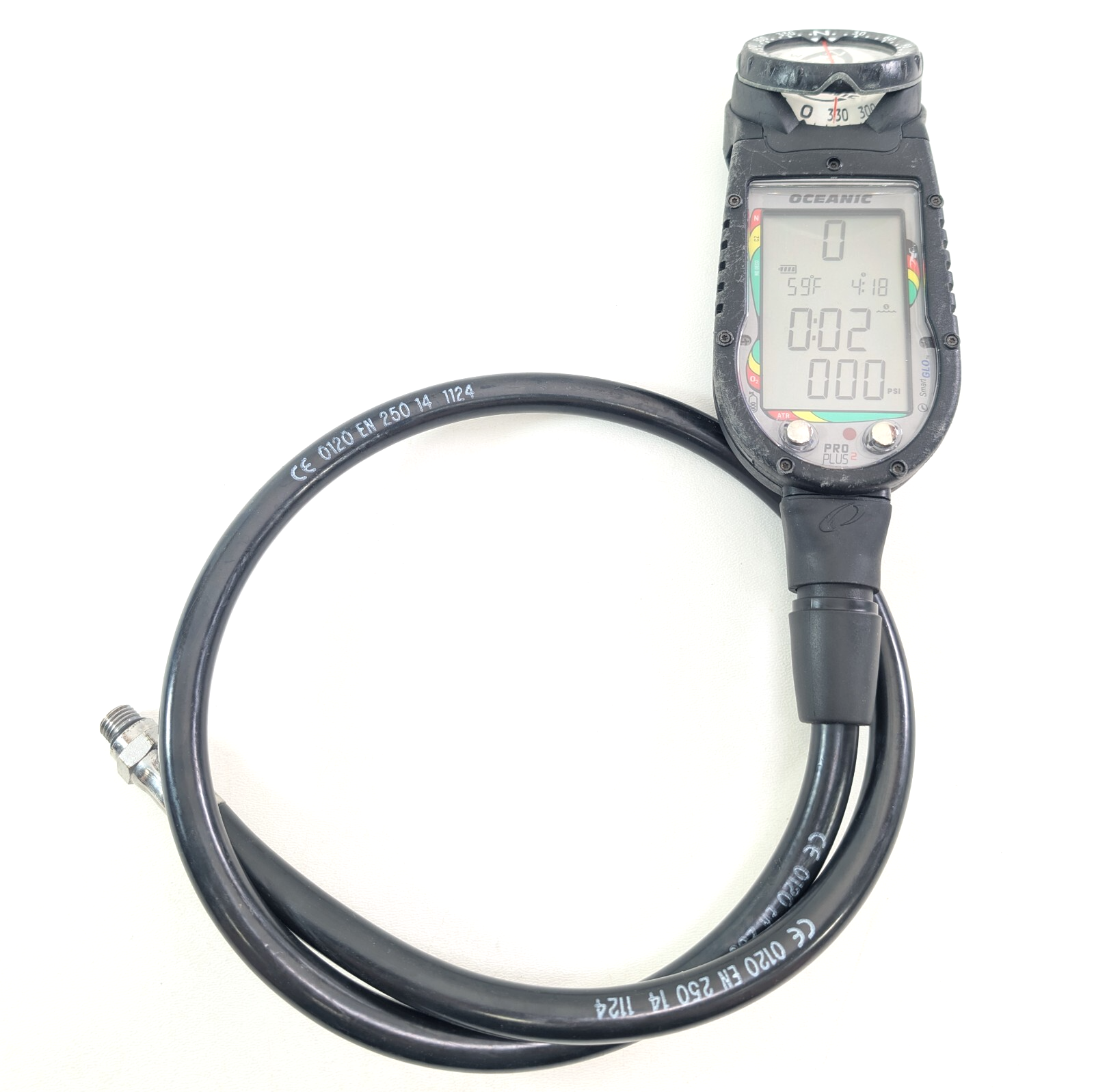 Oceanic Pro Plus 2.1 SCUBA Dive Air Integrated Computer, Compass Air & Nitrox 23