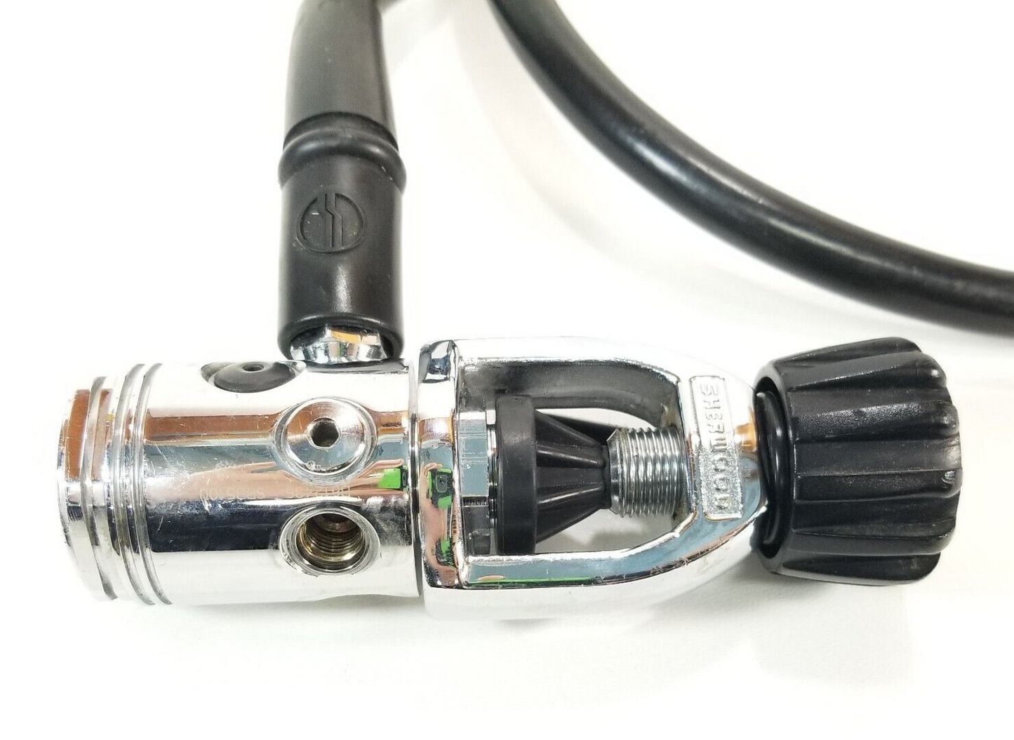 Sherwood Brut Scuba Dive Regulator Set Yoke, 1st & 2nd Stage + Inflator Hose3