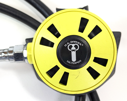 US Divers - Aqua Lung Conshelf 21 1st & 2nd Stage Scuba Dive Regulator Set, Octo3