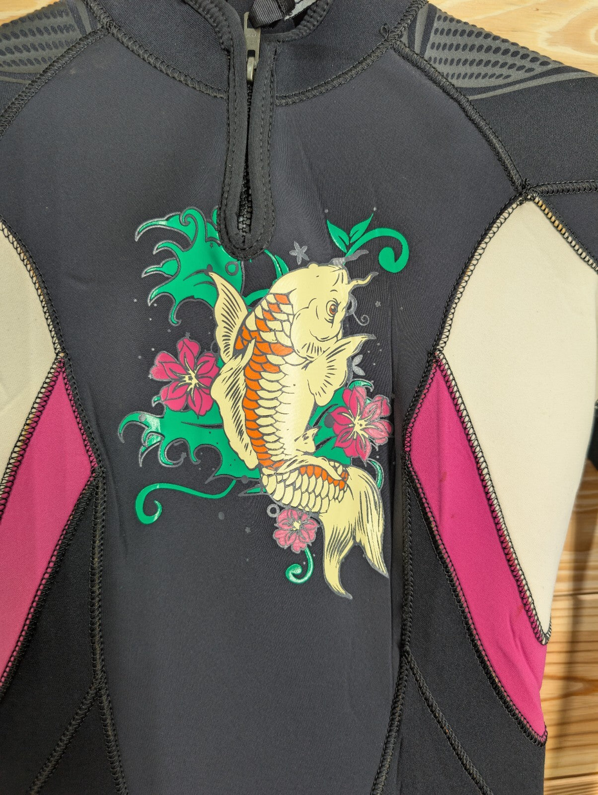 Sub Gear Women's 3mm Full Wetsuit Scuba, Dive, Surf Wet Suit Size Small, 38, 64