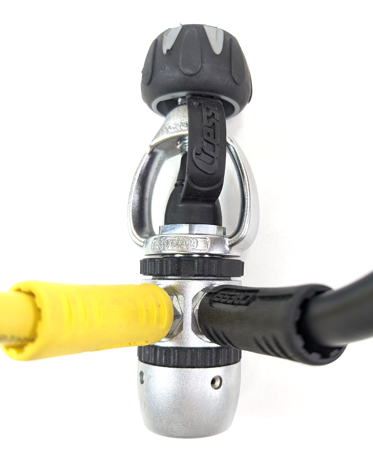 Cressi XS Compact AC2 Complete Regulator Set Yoke 1st, 2nd Stage, Octo EXCELLENT11