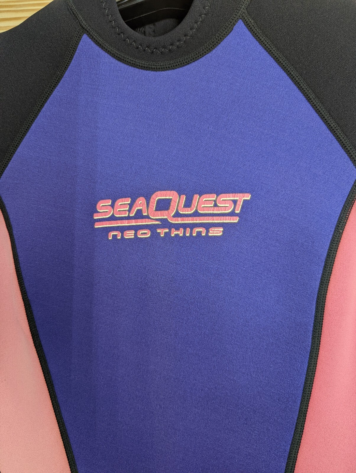SeaQuest Neo Thins Purple Pink Women's Full Wetsuit 9 - 10 Scuba Dive 3mm 2mm1