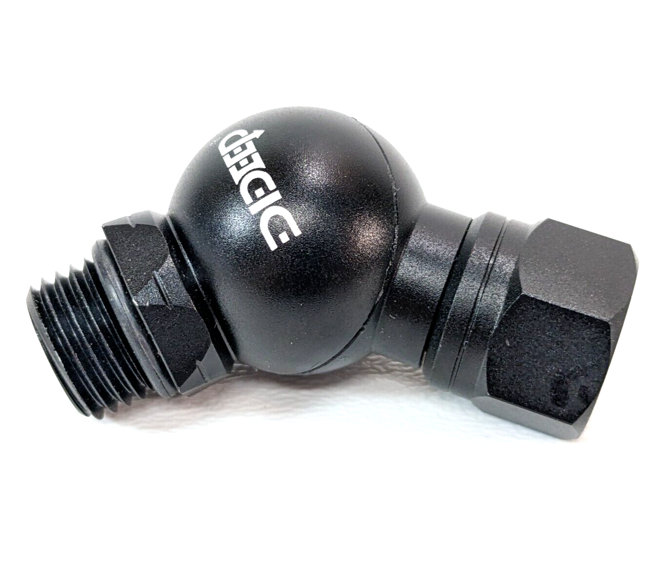 DDeep Scuba Diving 360 Degree Ball Swivel Adapter Second 2nd Regulator Aluminum8