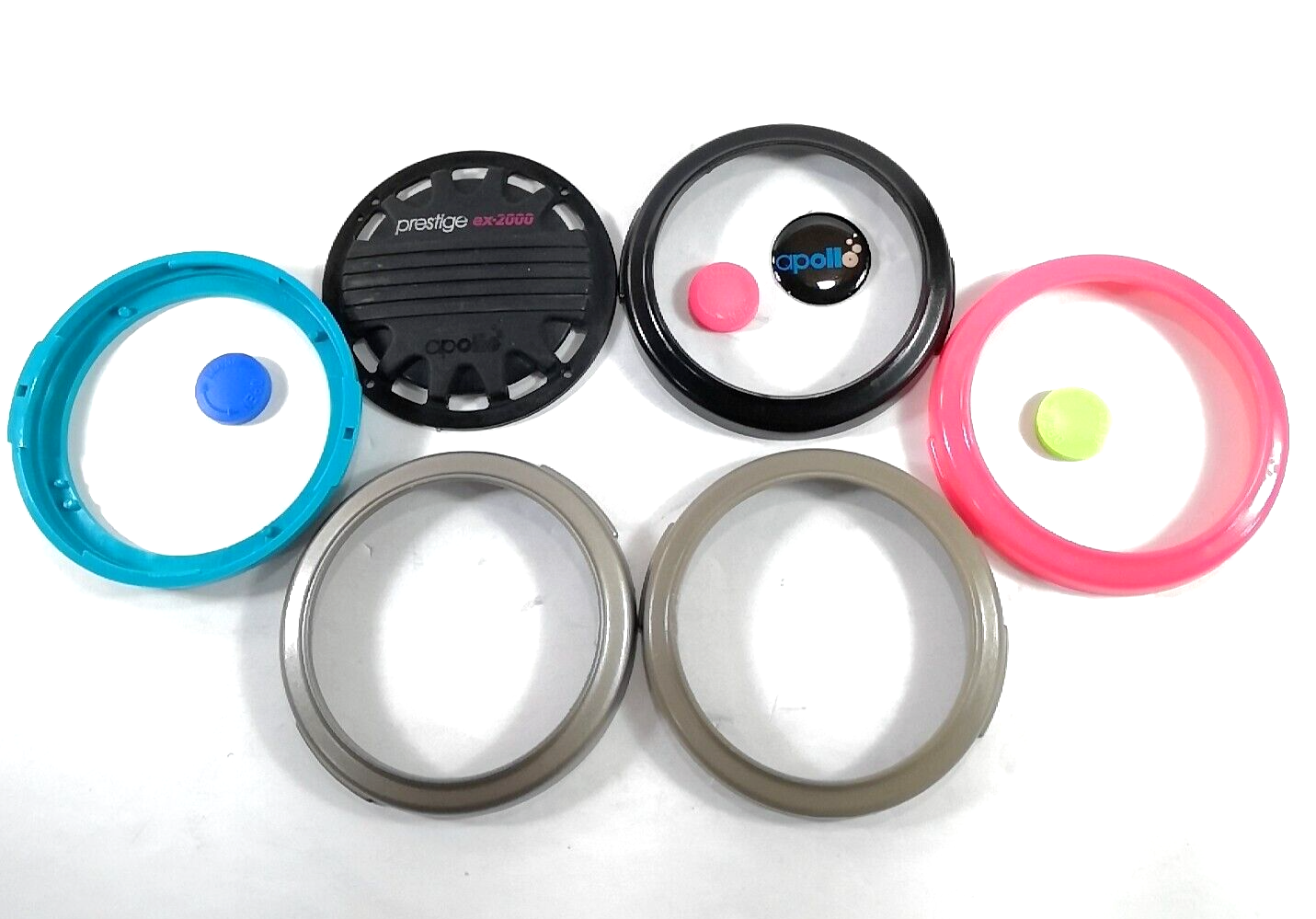 Apollo EX2000 Purge Diaphragm Front Cover Color Kit Scuba Dive Regulator Lot Set0