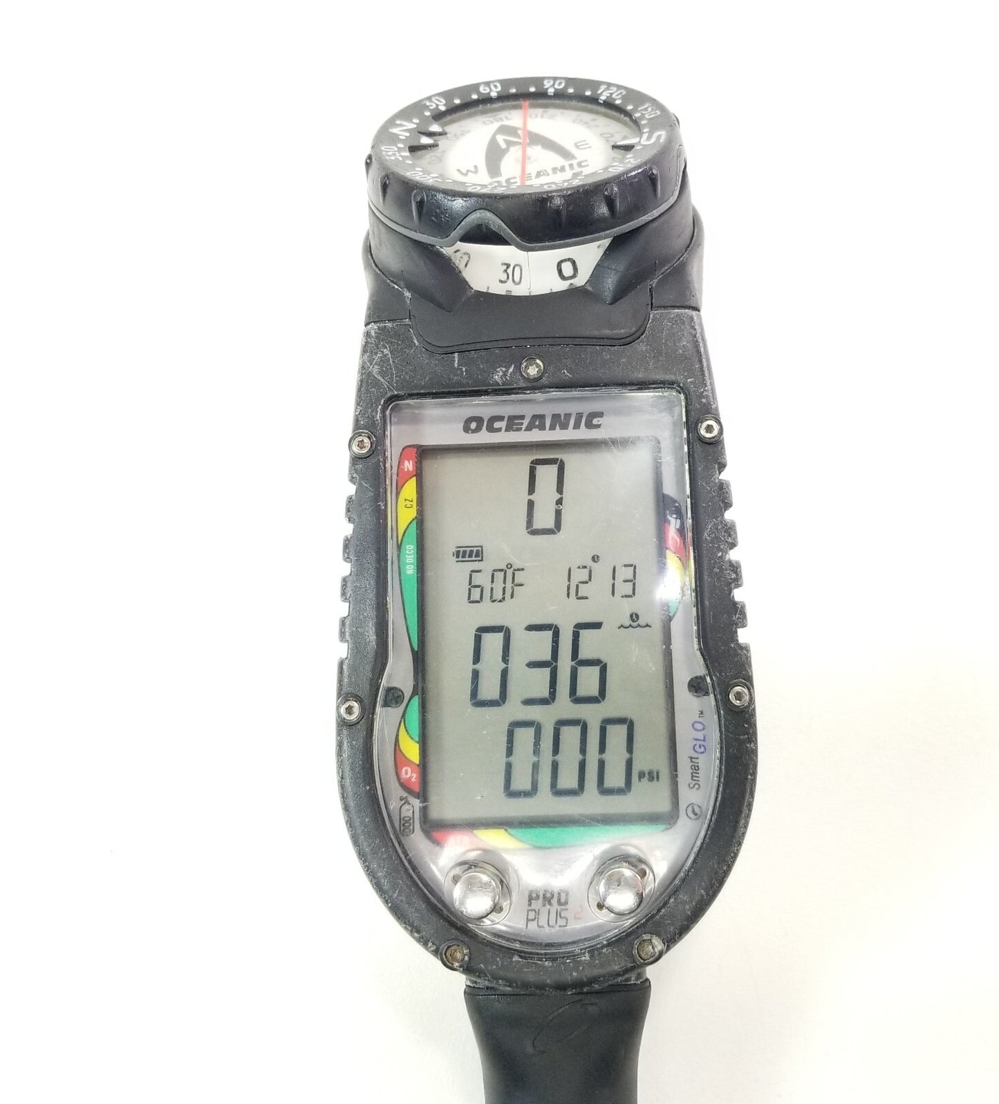 Oceanic Pro Plus 2.1 SCUBA Dive Air Integrated Computer, Compass Air & Nitrox 26