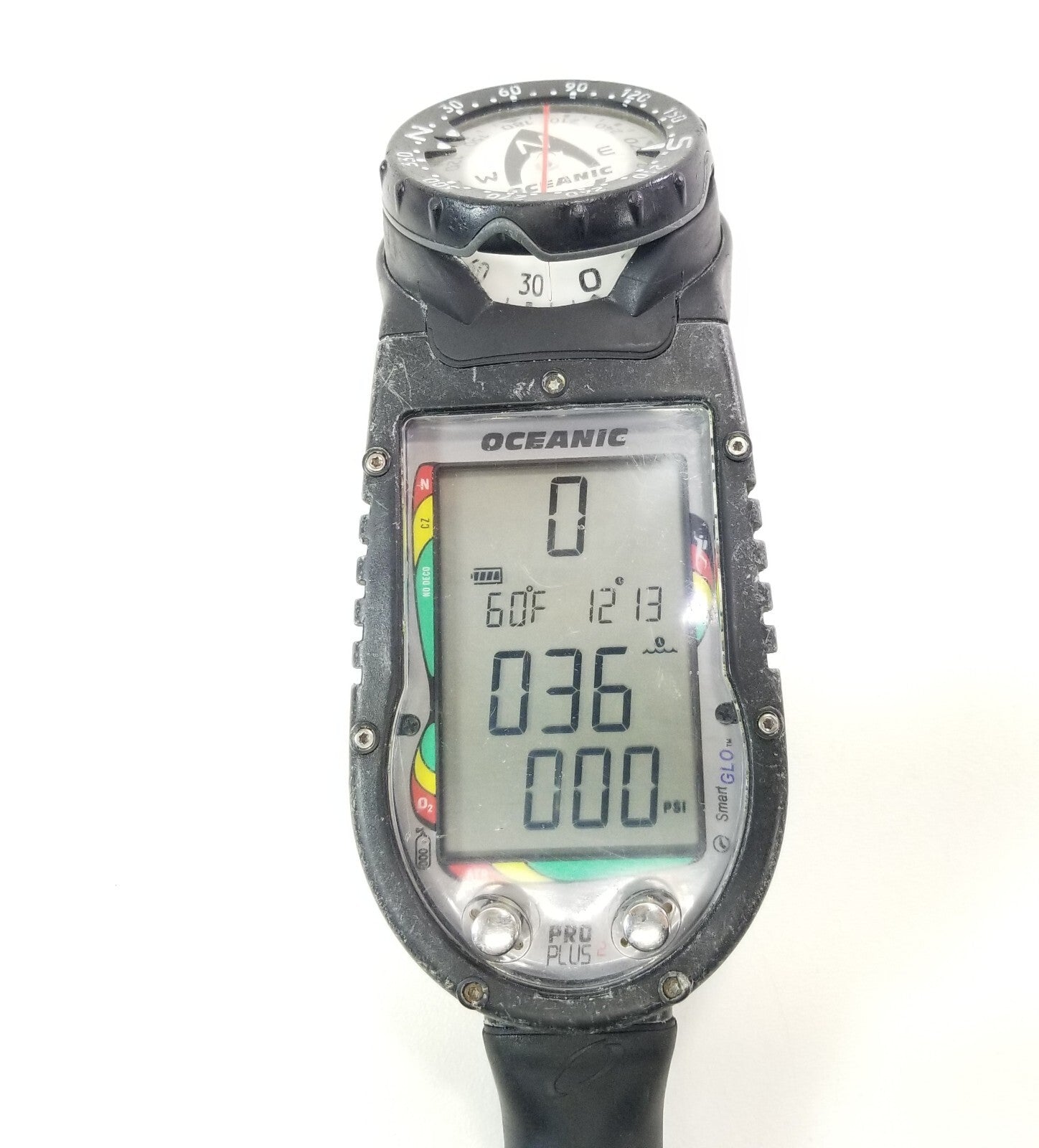Oceanic Pro Plus 2.1 SCUBA Dive Air Integrated Computer, Compass Air & Nitrox 26