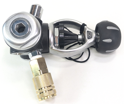 1/4" Quick Disconnect Coupler Scuba Dive 1st Stage Adapter Air Tool Connect3