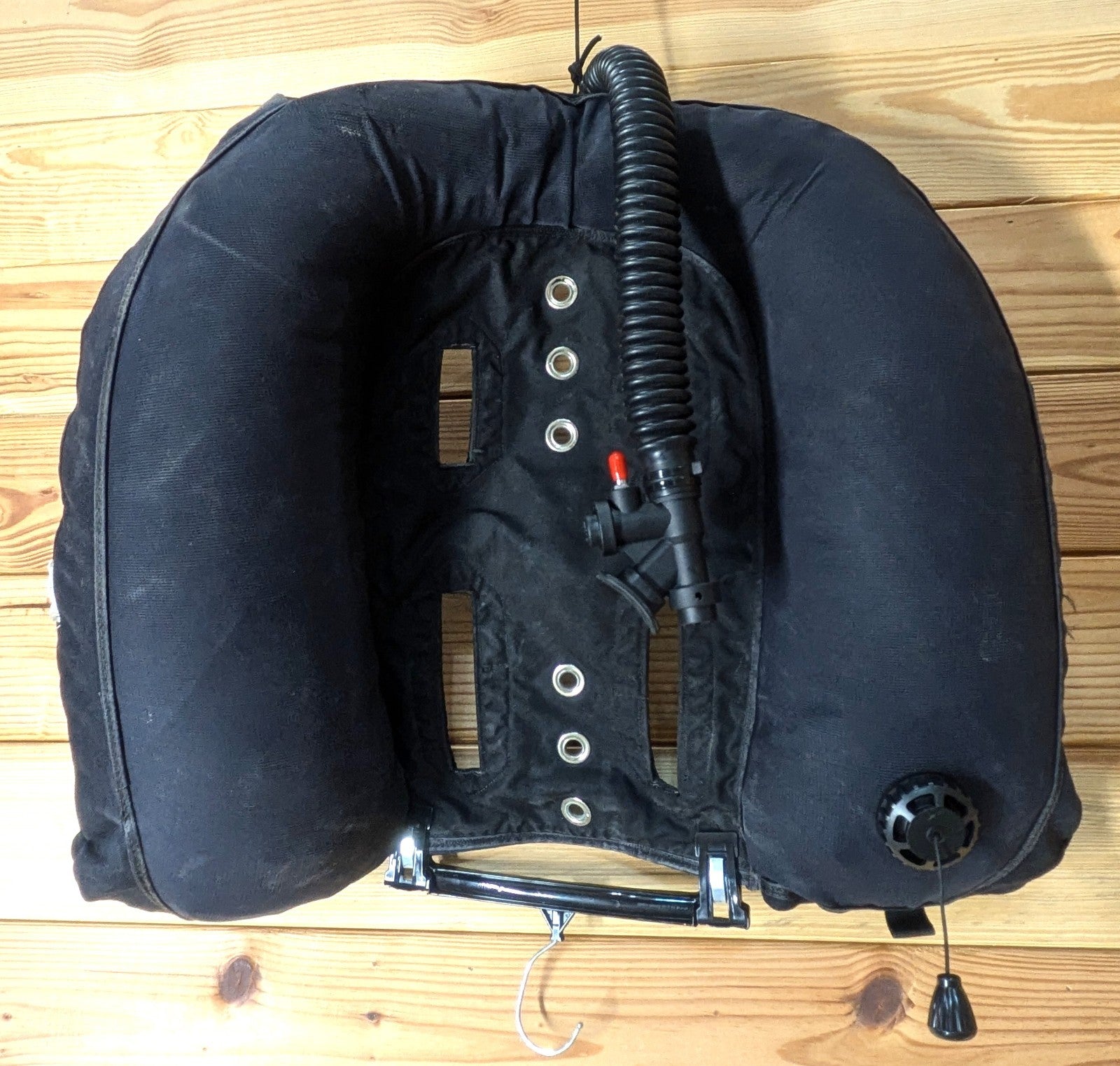 Dive Rite Classic Doubles Tank Wing Scuba BC BCD 60 pound Lift Capacity Black1