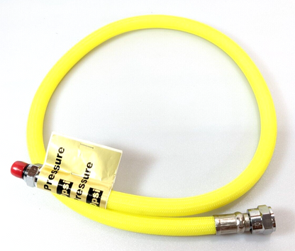 Phantom Double Braided Octo Octopus Scuba 30in Hose Dive Diving Yellow Regulator4