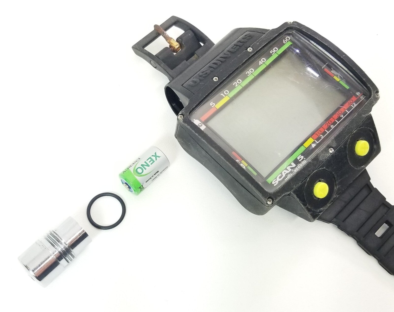 US Divers Scan 5 Battery Kit with O-Ring & Grease for Scuba Dive Computer1