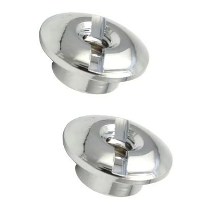 2x Scuba Dive Tank Valve Handwheel Nut Stainless Steel 3/16" - 24 Threads K J