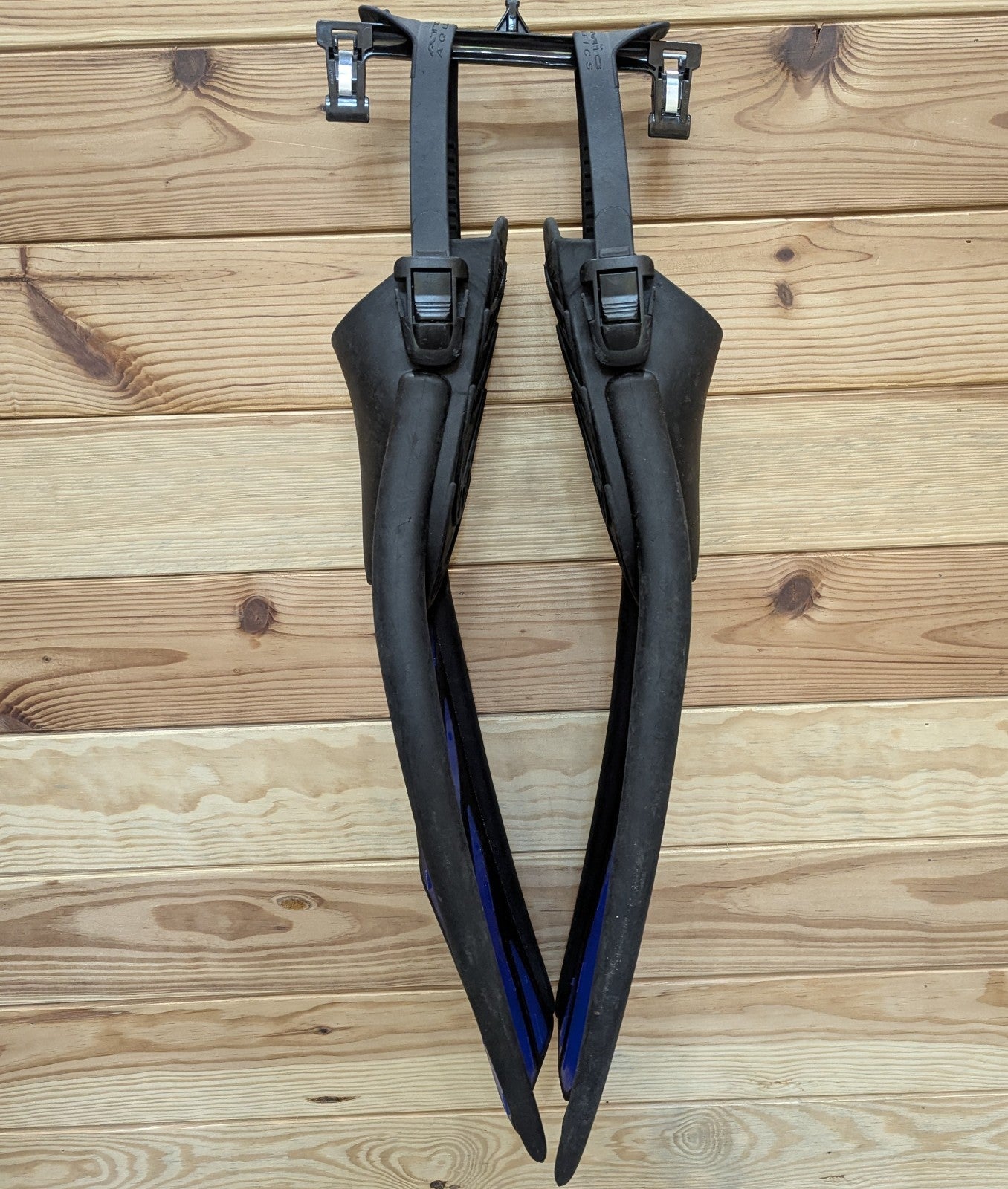 Atomic Aquatics Split Fin Blue Size XL Adjustable Straps Open Heel Scuba Dive2