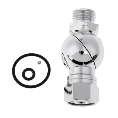 Scuba Diving 360 Degree Ball Swivel Adapter Second 2nd Stage Regulator Hose8