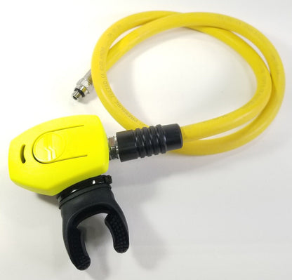 Sherwood Minimus Octo Second 2nd Stage Scuba Dive Regulator Yellow Octopus Slim