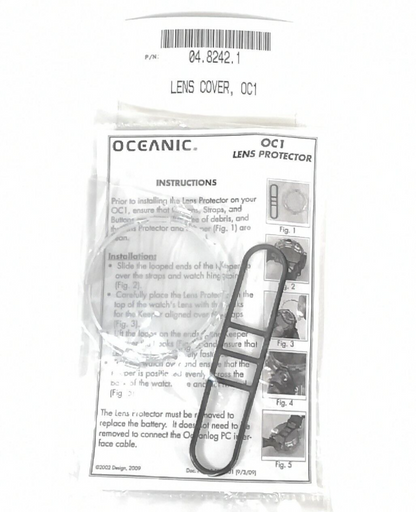 Oceanic OC1 OCS, F11 Lens Protector Cover Scuba Dive Computer Guard Hard Plastic5