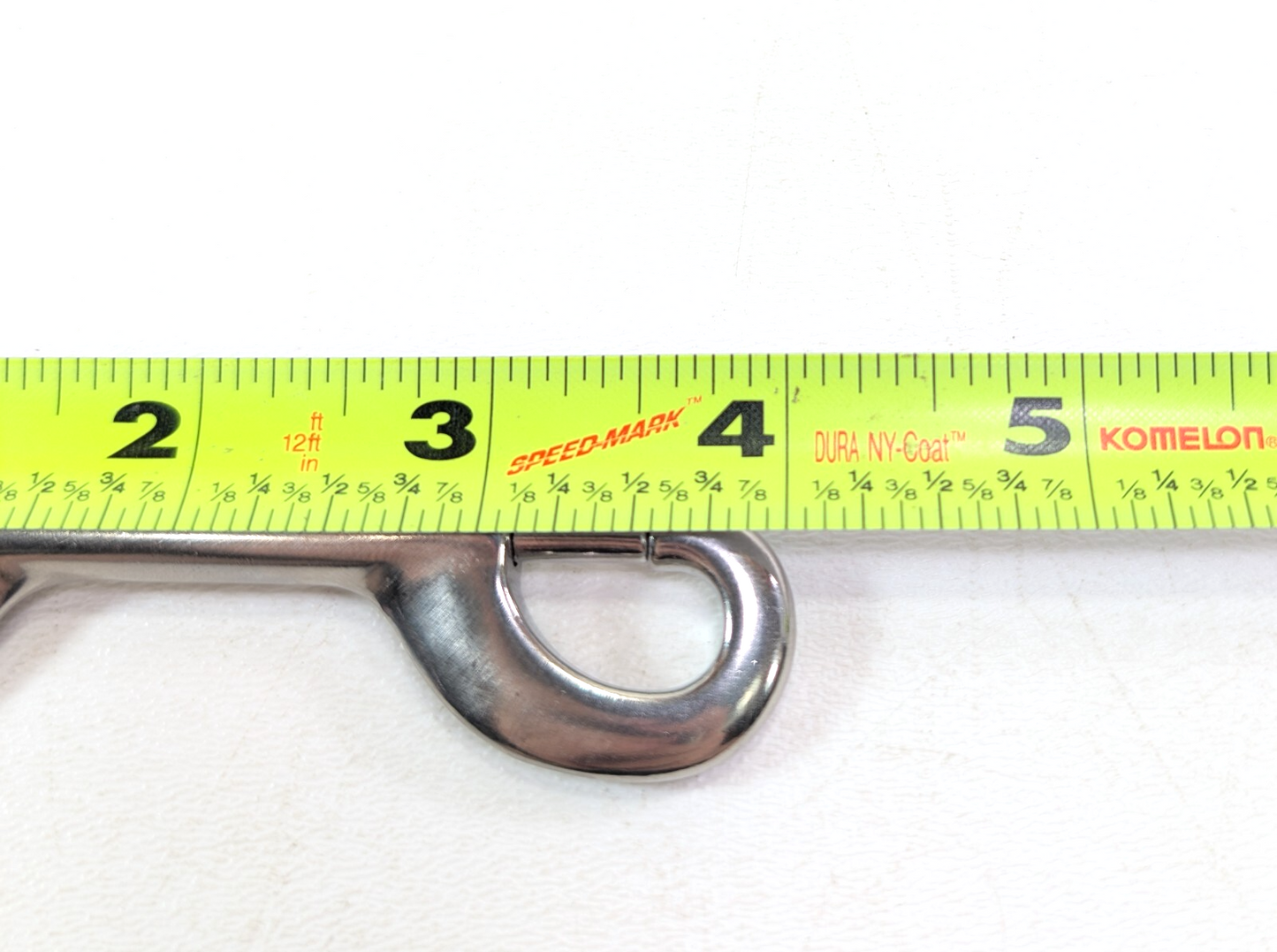 4" / 100mm Stainless Steel Durable Double Ended Clip Hook Bolt Snap Scuba Diving9