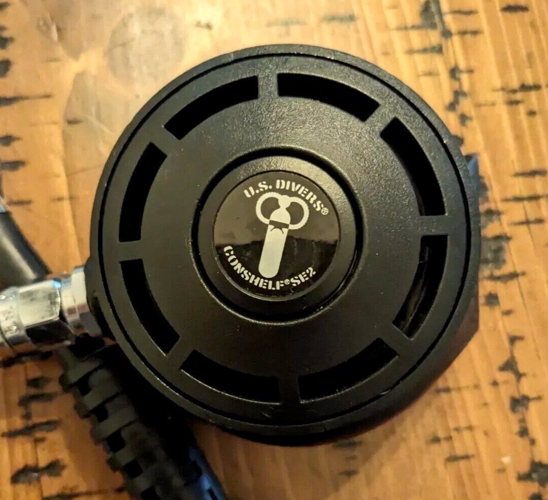 US Divers Conshelf SEA4, Conshelf 12 14 Diaphragm Scuba Dive 2nd Stage Regulator19