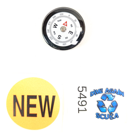 Mini Submersible Underwater Waterproof Compass Scuba Diving, Boating, Fishing1