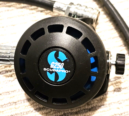 Genuine Scubapro G250, R190 Diaphragm Scuba Dive 2nd Second Stage Regulator 498310