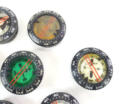 10X Compass Lot as-is Oceanic Submersible Puck Module Scuba Dive Sherwood, Aeris3