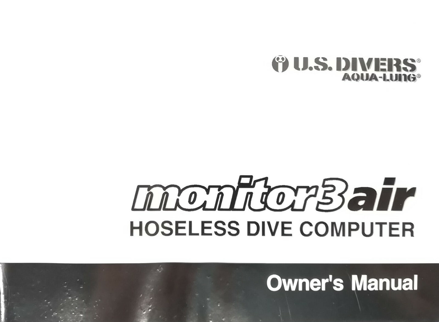 US Divers / Aqua Lung Monitor 3 Air Scuba Dive Computer Printed Owner's Manual0