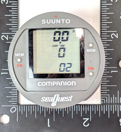 Suunto SeaQuest Companion Metric Scuba Dive Computer Puck Module (Fusion)9