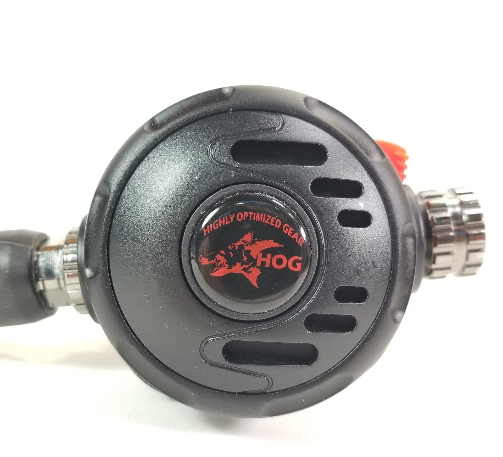 HOG D1, DIN Classic Scuba Regulator Set 1st Stage & Primary 2nd Stage Adjustable3