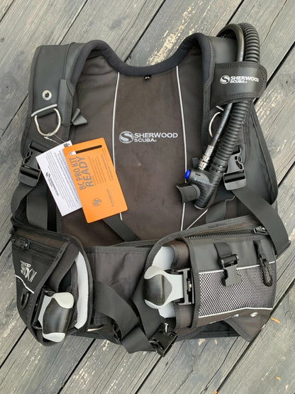 1X Sherwood Shadow Replacement Weight Pocket CQR2 Scuba Diving 10lbs CQR-210