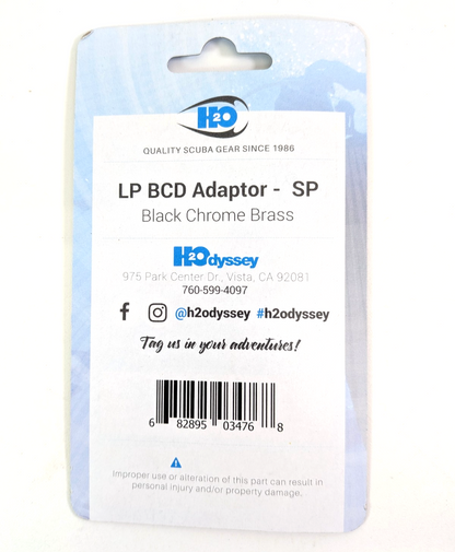 Scubapro Air 2 BCD Octo Inflator Quick Disconnect QD Regulator Hose Adapter8