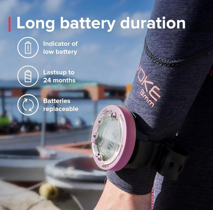 NEW Wildberry Purple Suunto Zoop Novo Wrist Scuba Dive Computer Air & Nitrox6