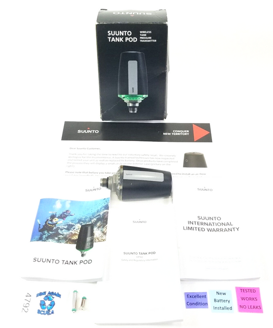 Suunto Tank POD Wireless Scuba Transmitter - SS020306000 Eon Steel, Core, D50