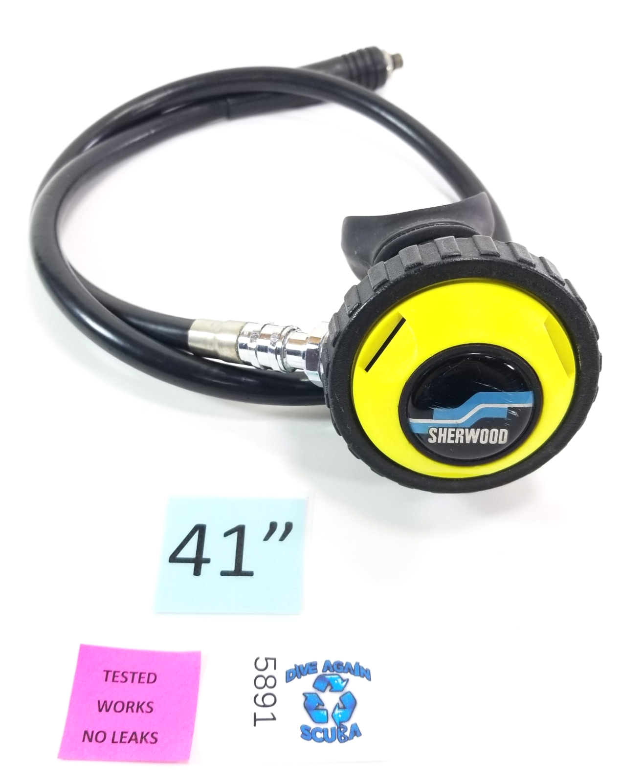Sherwood Magnum Octopus Octo 2nd Second Stage Scuba Diving Regulator 41" hose0