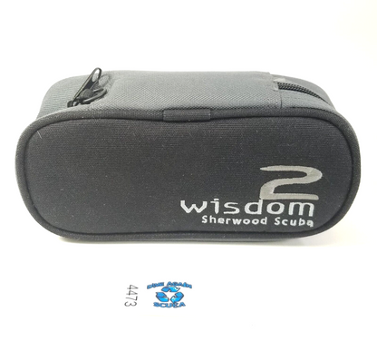Sherwood Wisdom 2 Padded Scuba Dive Console Computer Pocket Protector Case #44730