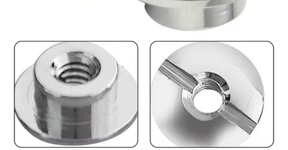 Scuba Dive Tank Valve Handwheel Nut Part Stainless Steel 3/16" - 24 Threads K J2